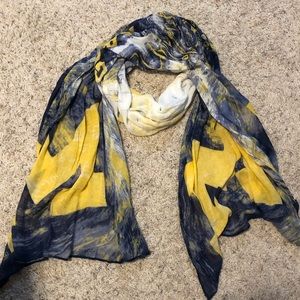 University of Michigan scarf